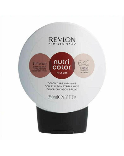 Tinte Permanente Nutri Color Revlon Nutri Color 642 Castaño 240 ml (240 ml)