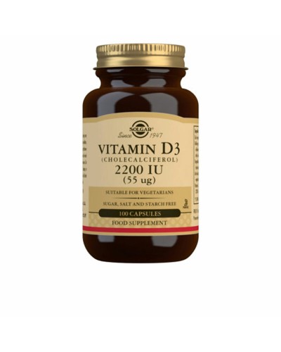 Vitamin D3 (Cholecalciferol) Solgar   100 Units