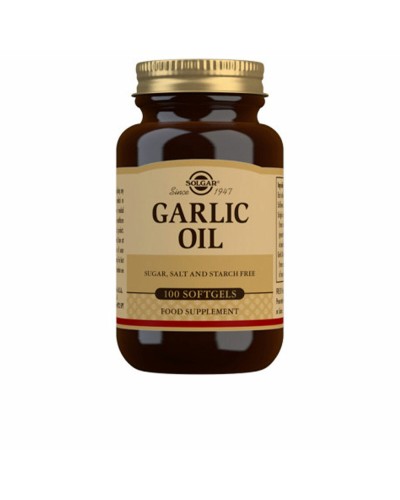 Garlic Oil Pearls Solgar   100 Units