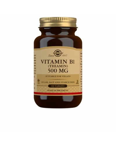 Vitamin B1 (Thiamine) Solgar 500 mg (100 tablets)