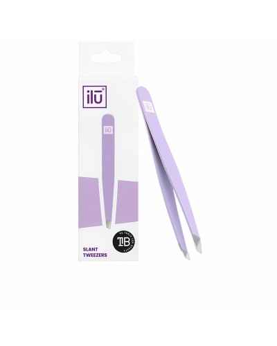 Pinzas para Depilar Ilū Slant Morado (1 unidad)