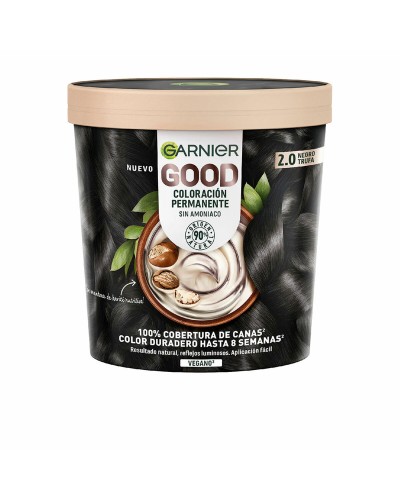 Pysyvä väriaine Garnier Good Musta Nº 2.0 (1 osaa)