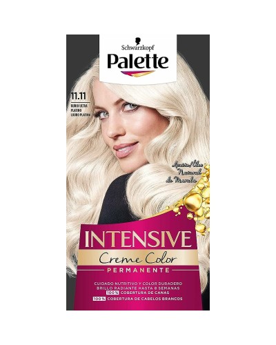 Tintura Permanente Schwarzkopf Intensive Biondo Platino Nº 11.11 (1 Unità)