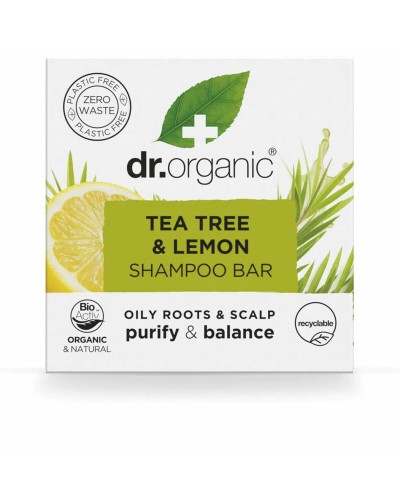 Champú Sólido Dr.Organic Tea Tree and Lemon 75 g