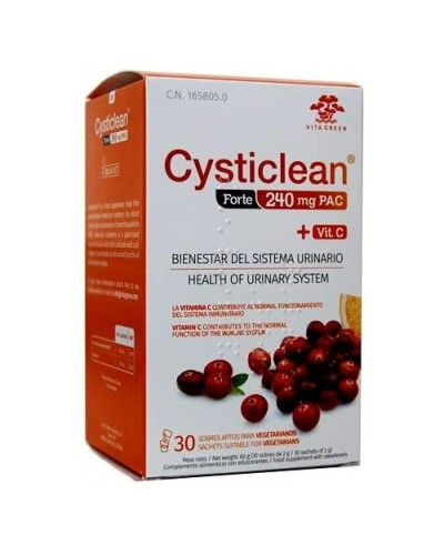 Verdauungszusatz CYSTICLEAN Forte 30 Stück