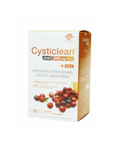 Ruoansulatuksen lisäravinne CYSTICLEAN Forte 60 osaa