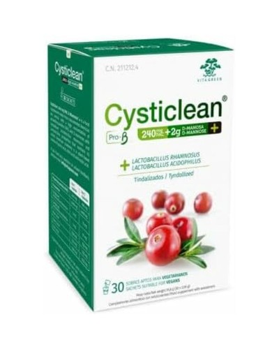 Vitamine C CYSTICLEAN CYSTICLEAN PROB 30 Stuks