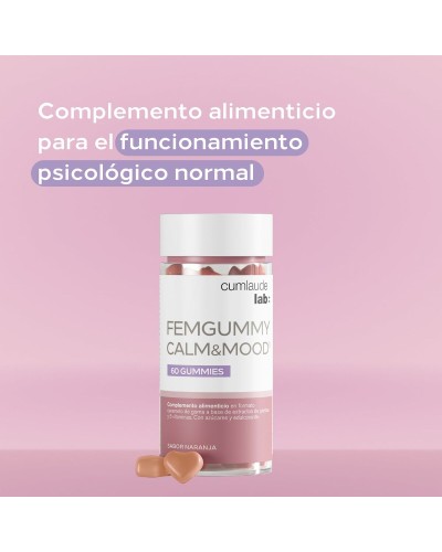 Voedingssupplement Cumlaude Lab FEMGUMMY CALM & MOOD 60 Stuks