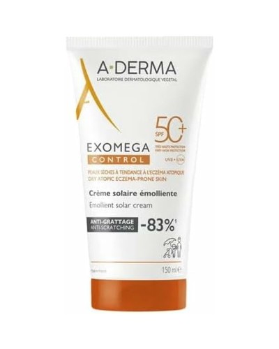 Ansiktssolkräm A-Derma EXOMEGA
