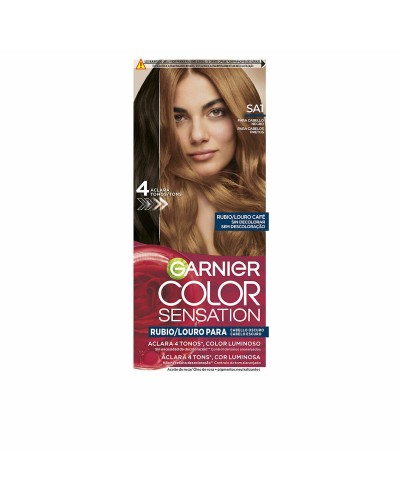 Permanente Kleur Garnier COLOR SENSATION Louro Café (5 Stuks)