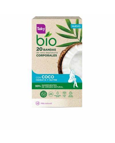 Körper Enthaarungsstreifen Taky BIO COCO