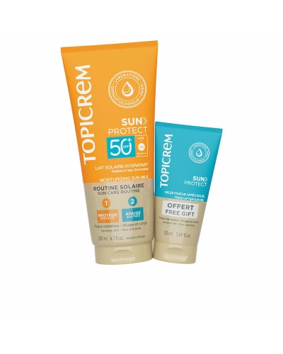 Set de Protección Solar Topicrem SUN PROTECT Spf 50 Spf 50+ 2 Piezas