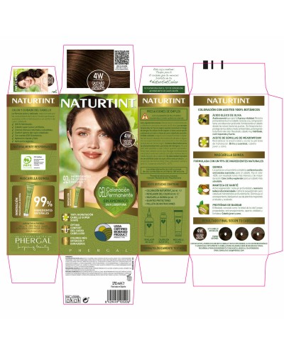 Masque pour cheveux Naturtint NATURTINT COLORACIÓN 170 ml