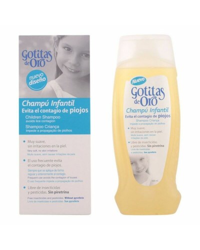 Anti-luizenshampoo Gotitas de Oro Instituto Español Infantil (500 ml) 500 ml