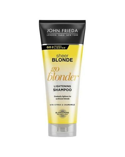 Rengörande schampo för blont hår Sheer Blonde John Frieda (250 ml)