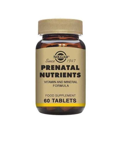 Nutriments prénataux Solgar (60 uds)
