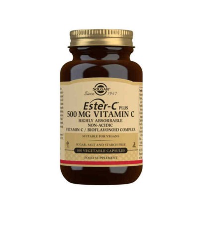 Ester-C Plus Vitamine C Solgar C Plus 100 Unités (100 uds)