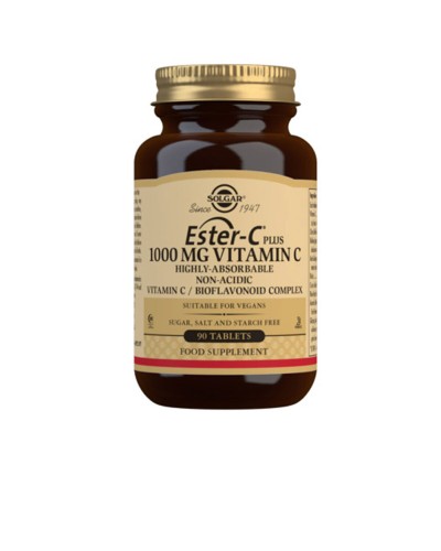 Ester-C Plus Vitamine C Solgar 033984010529 90 Stuks (90 uds)
