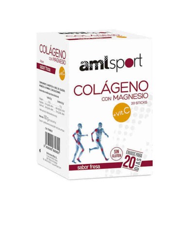 Kosttillskott Amlsport Kollagen Magnesium C-vitamin (20 uds)