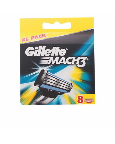 Shaving Blade Refill Gillette Mach 3 (8 uds)