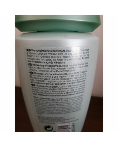 Shampoo per Dare Volume Bain Volumifique Kerastase Resistance Bain Volumifique, 250 ml (250 ml)