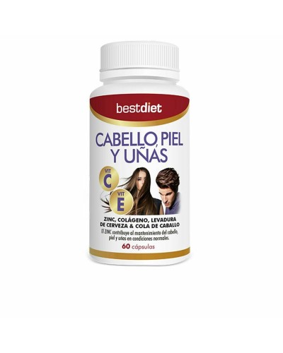 Moniravinteet Best Diet Piel Y Uñas 60 osaa