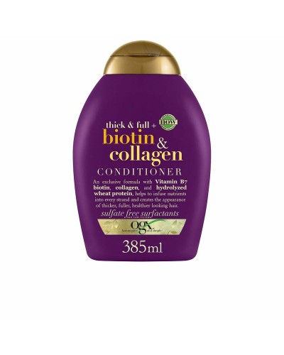 Hoitoaine OGX Biotin Collagen Kollageeni Biotiini Tuuheuttava 385 ml