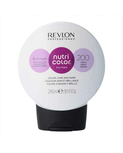 Tintura Permanente Nutri Color Revlon 7258709200 200 Violetta (240 ml) (240 ml)