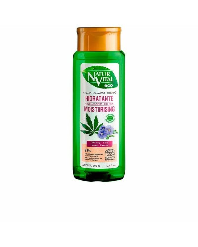 Shampooing hydratant Naturvital Eco Lin Chanvre (300 ml)