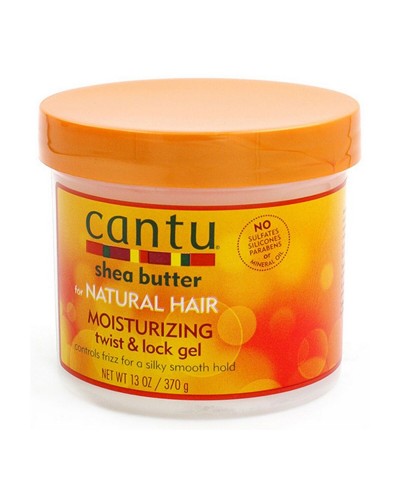 Gel Fissante Extraforte Cantu For Natural Hair Capelli ricci Anticrespo 370 g