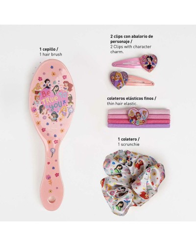 Child's Hairedressing Set Disney Princess Pink