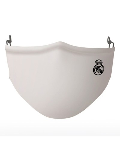 Masque en tissu hygiénique réutilisable Real Madrid C.F. SF430915 Blanc