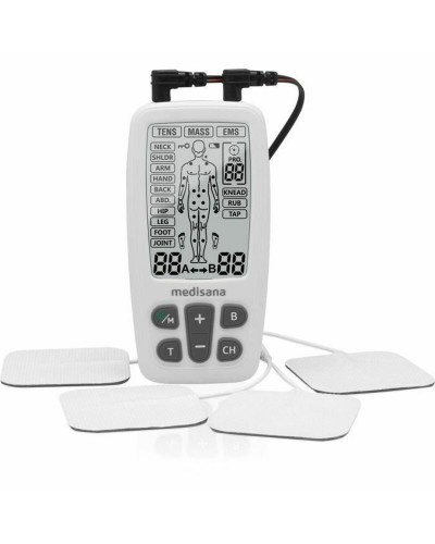 Elettrostimolatore Muscolare Medisana Nero/Bianco