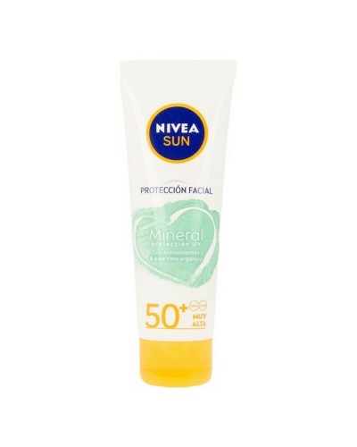 Solkräm Sun Facial Mineral Nivea 85692 Spf 50 50 ml 50ml