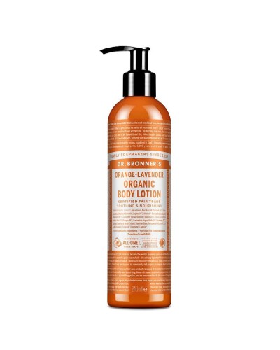 Vartaloemulsio Dr Bronner's Naranja-Lavanda 240 ml