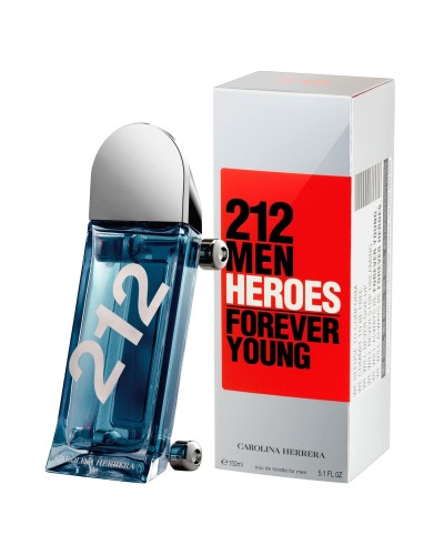 Perfume Hombre Carolina Herrera 212 Men Heroes EDT 150 ml
