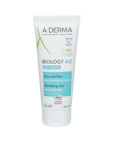 Tagescreme A-Derma Biology Ac Global Soin Matifiant Anti-Imperfection
