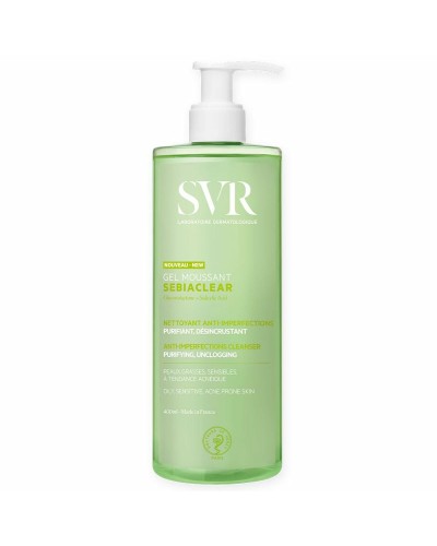 Gel Limpiador Facial SVR Sebiaclear