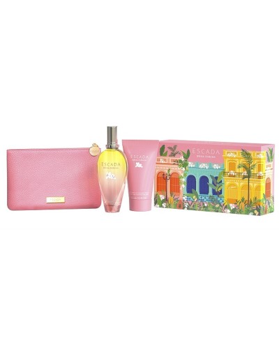 Women's Perfume Set Escada Brisa Cubana 3 Pieces