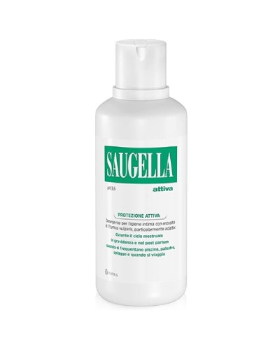 Soap for Intimate Hygiene Saugella Attiva 500 ml