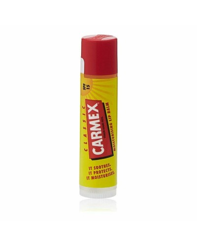Vochtinbrengende Lip Balsem Carmex Classic Geel Zwart Spf 15 Stick