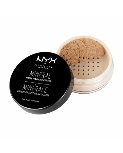Polveri Fissanti per il Trucco NYX Mineral Medium/Dark 8 g