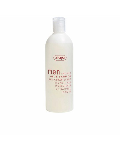2-in-1 Gel and Shampoo Ziaja   Men Cedar 400 ml