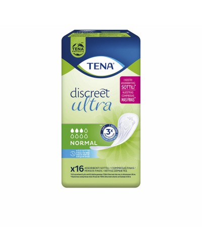 Incontinence Sanitary Pad Tena Discreet Ultra 16 Units