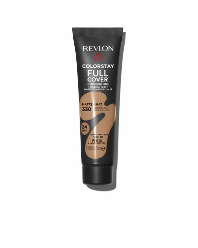 Cremige Make-up Grundierung Revlon ColorStay Full Cover Nº 330 Natural Tan 30 ml