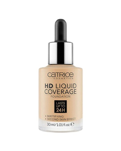 Vloeibare Foundation Catrice HD Liquid Coverage Nº 032 Nude beige 30 ml