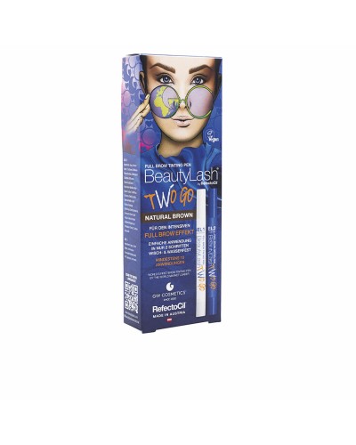 Wimpernfarbe RefectoCil BeautyLash Two Go Natural Brown 2 Stücke