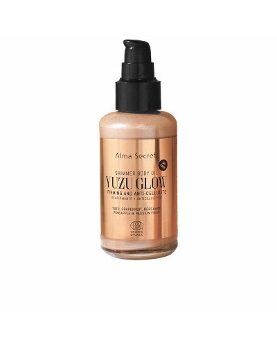 Anti-Cellulite Body Oil Alma Secret Yuzu Glow 100 ml Highlighter