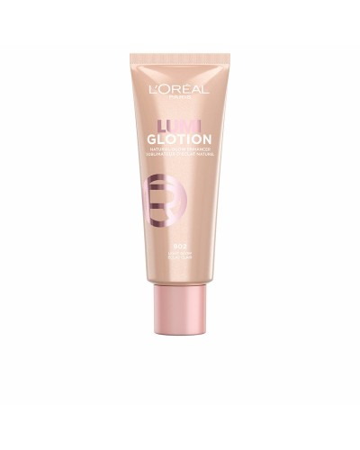 Prebase de Maquillaje L'Oreal Make Up LUMI GLOTION Nº 90 Light glow 40 ml
