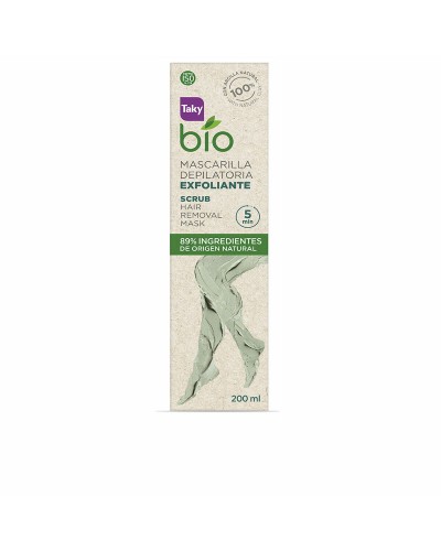 Cire Épilatoires Corporelle Taky Bio Natural 0% Scrub 200 ml